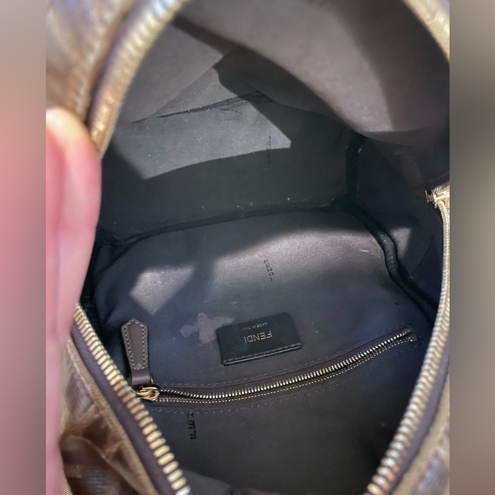 Authentic FENDI Backpack/ FF FENDI LOGO Super cute!! - Picture 4 of 12